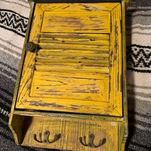 Very cool jewelry/ key wall box